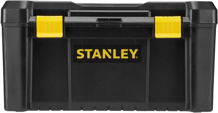 Stanley Kunststoff-Werkzeugbox/kasten (19 Zoll, mit Kunststoff-Schliessen und Organizern, entnehmbar