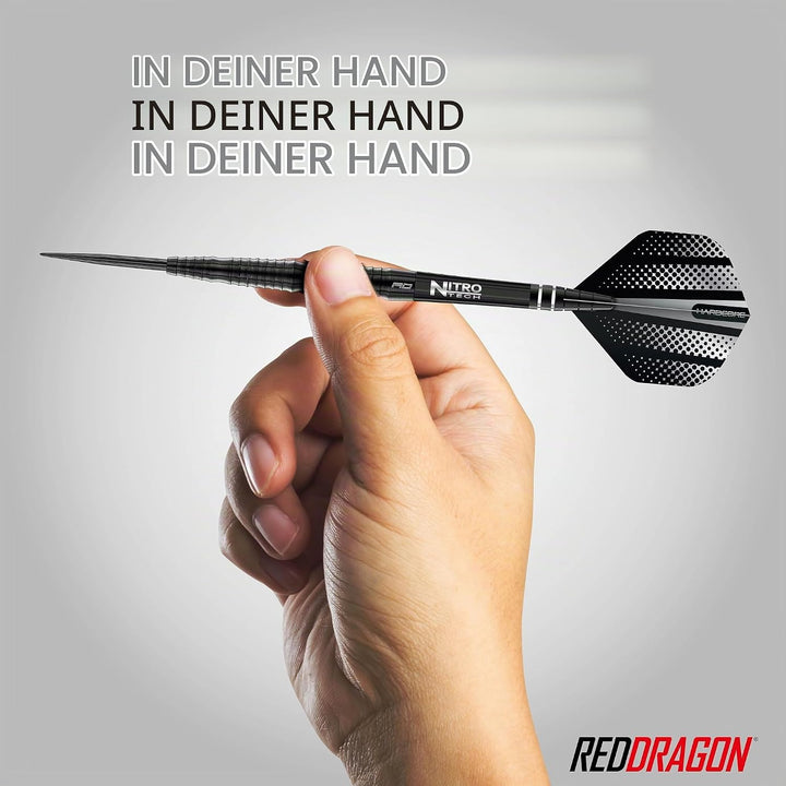 RED DRAGON Razor Edge Extreme Professional Tungsten Darts Set with Flights and Stems 22.0 Gramm, 22.