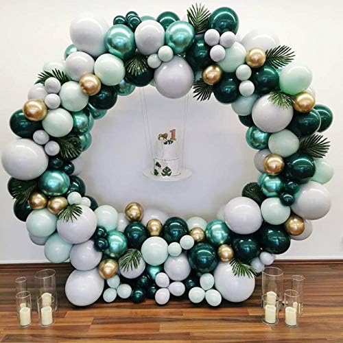PILIN Metall Rundbogen Kit, Gold Ballon Bogen Ring, Party Dekoration Bogen Kit f¨¹r Geburtstag, Hoch