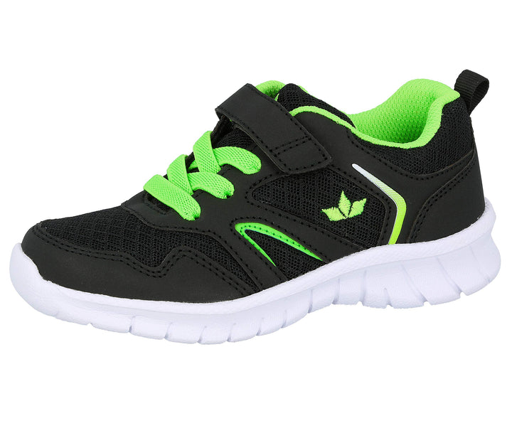 Lico Herren Skip Vs Sneaker 28 EU Schwarz Lemon, 28 EU Schwarz Lemon