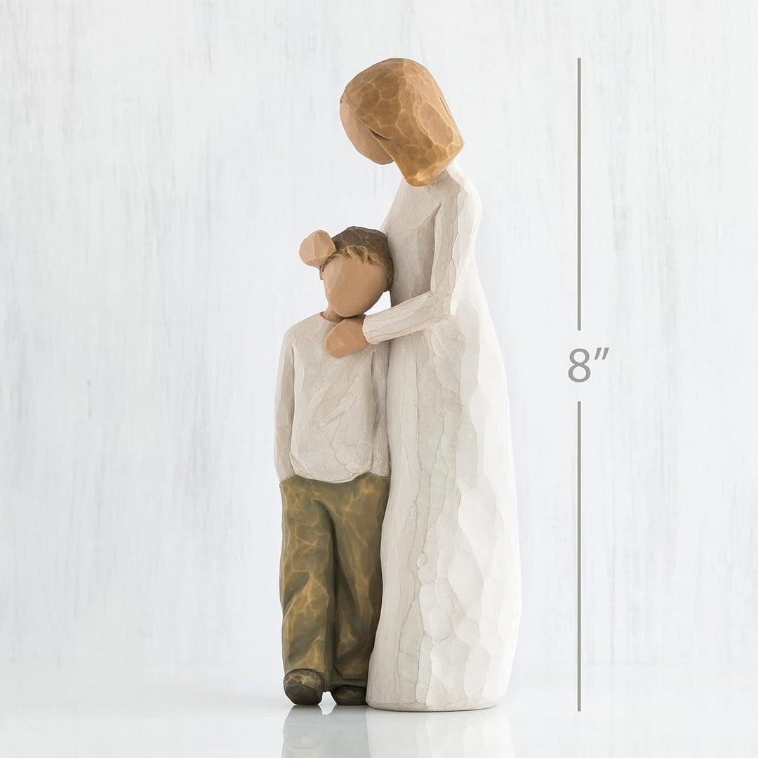 Enesco 26102 Willow Tree Figur Mutter und Sohn Tischplatte Einzelbett, Tischplatte Einzelbett