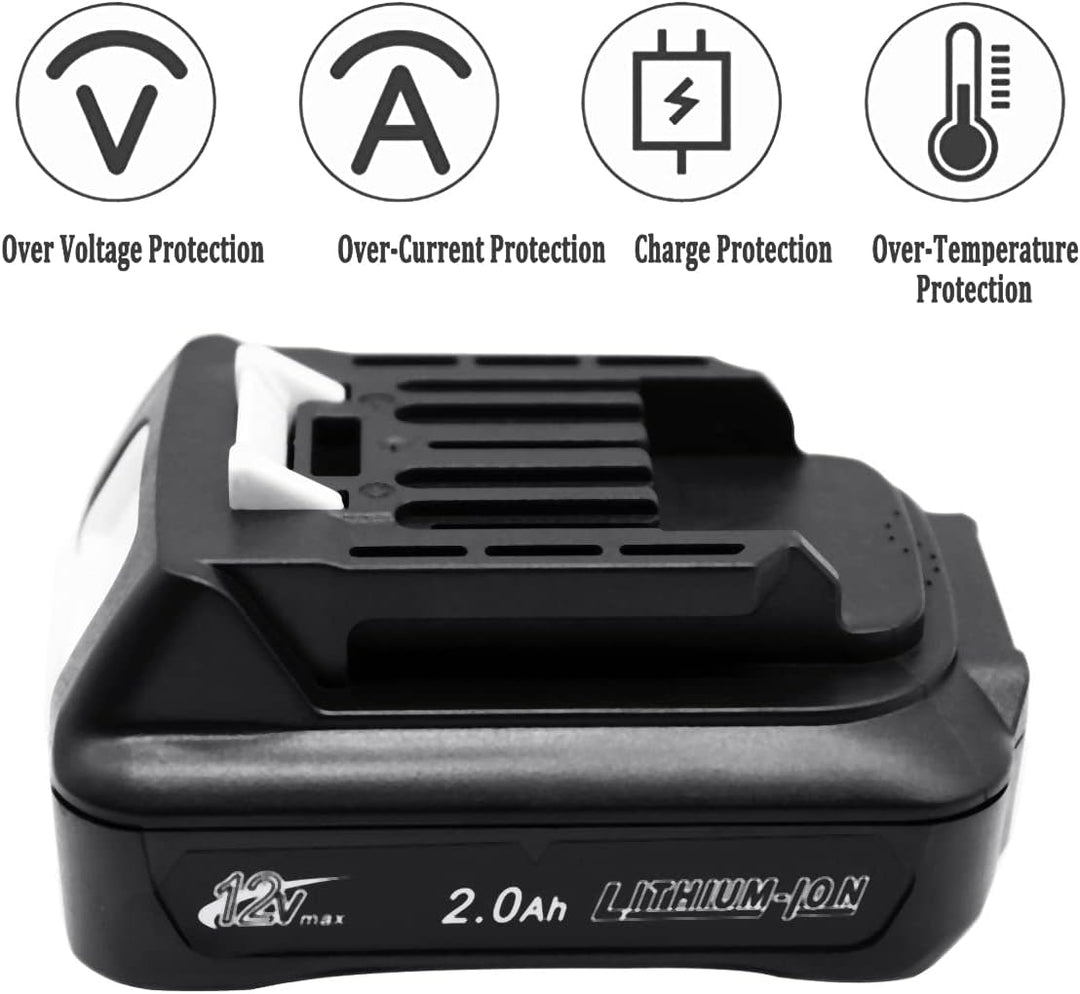 GOLEMON BL1021B BL1041B Akku (BL1016) BL1015 BL1020B + Ladegerät Für Makita Tool DF031D DF0331D TD11