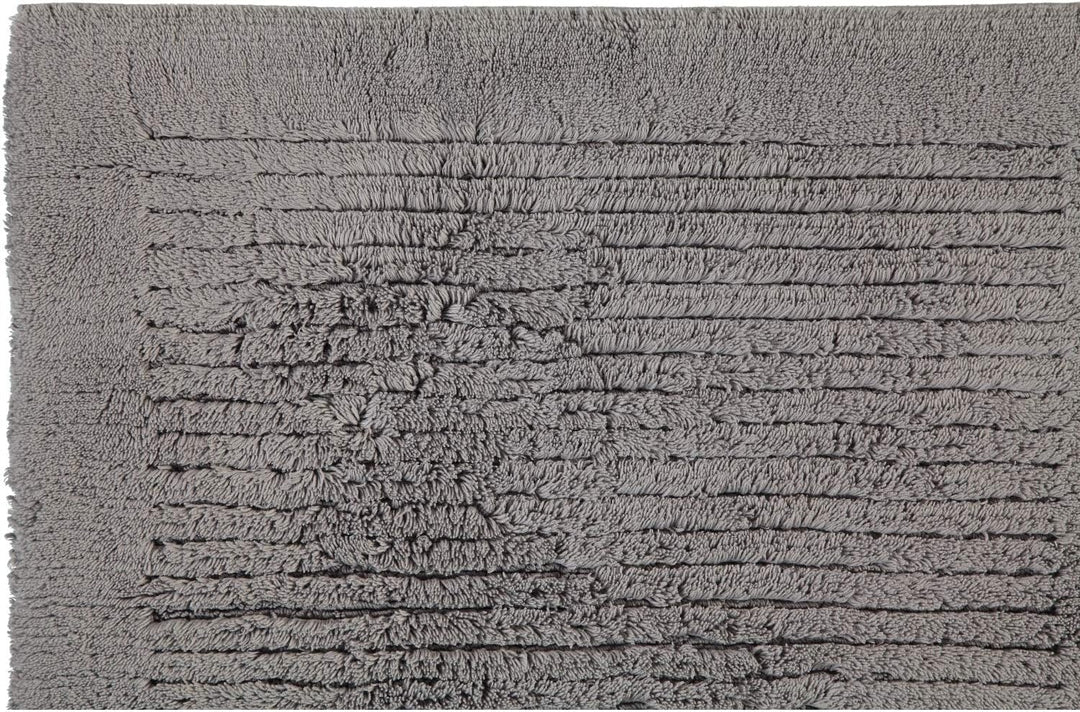 Cawö Badteppich Luxury anthrazit 60x100 - (1002-779 60X100 cm) 60 x 100, 60 x 100