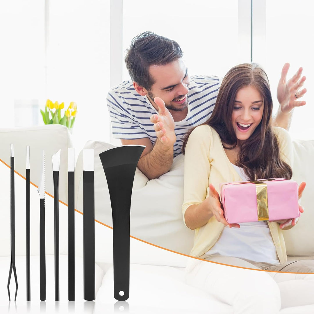 Segbeauty Professional PediküRe Messer Kits, 7 Stück Edelstahl Pediküre Set Fusspflege mit Aufbewahr