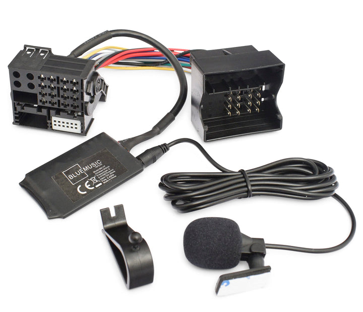 BlueMusic Bluetooth Freisprecheinrichtung Musik Adapter kompatibel mit BMW E39 X5 E53 Z4 E85 E86 X3