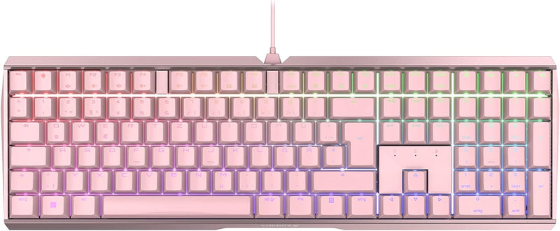 CHERRY MX Board 3.0 S, mechanische Gaming-Tastatur mit RGB-Beleuchtung, Deutsches Layout (QWERTZ), k