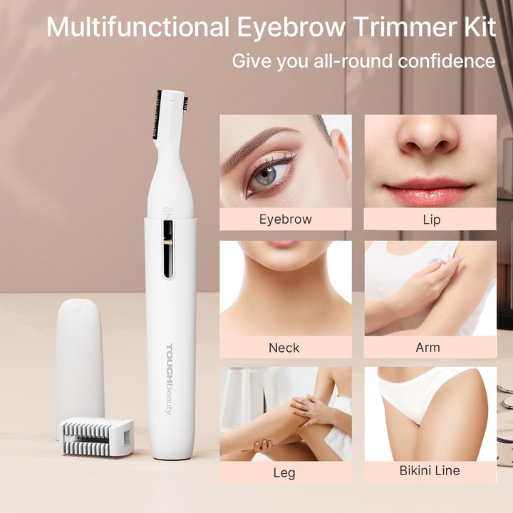 TOUCHBeauty Korrekturtrimmer für Körper und Gesicht- Professionelles Nasenhaartrimmer Präzisionstrim