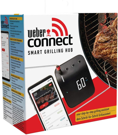 Weber 3202 Connect Smart Grilling Hub, digitaler Grillassistent Single, Single