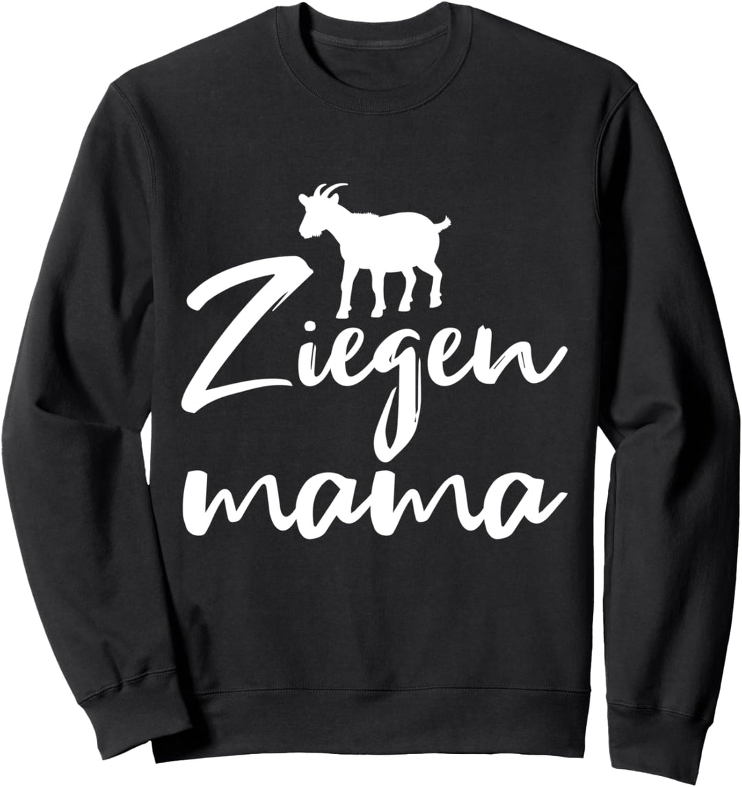 Ziegen-Mama Lustiges Ziege Ziegen-Landwirtin Design Sweatshirt