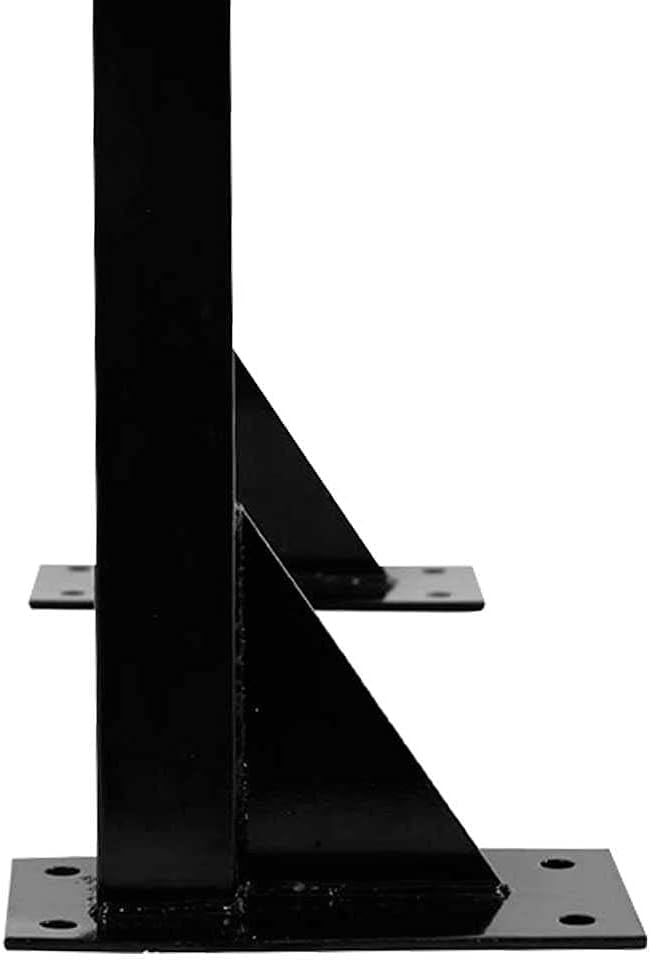 OcioDual Klimmzugstange für die Wand, Pull Up Klimmzugstange, bis 350 kg, Schwarz, Fitnessstudio für