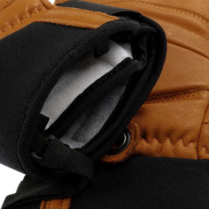 Hestra Fall Line Fäustlinge Handschuhe Fausthandschuhe Lederhandschuhe Mit Futter L Braun, L Braun