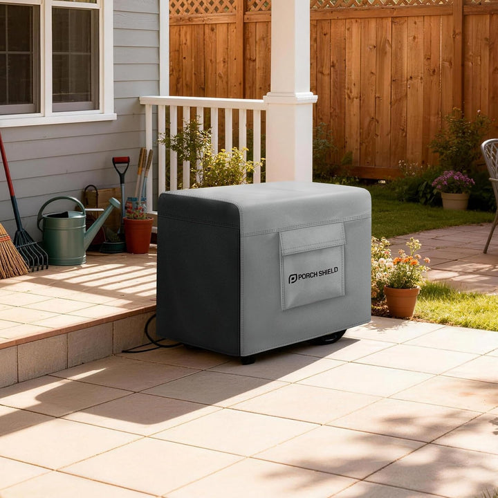 Porch Shield Wasserdichte Generatorabdeckung – Robuste Abdeckung für tragbaren Generator 5000 bis 10