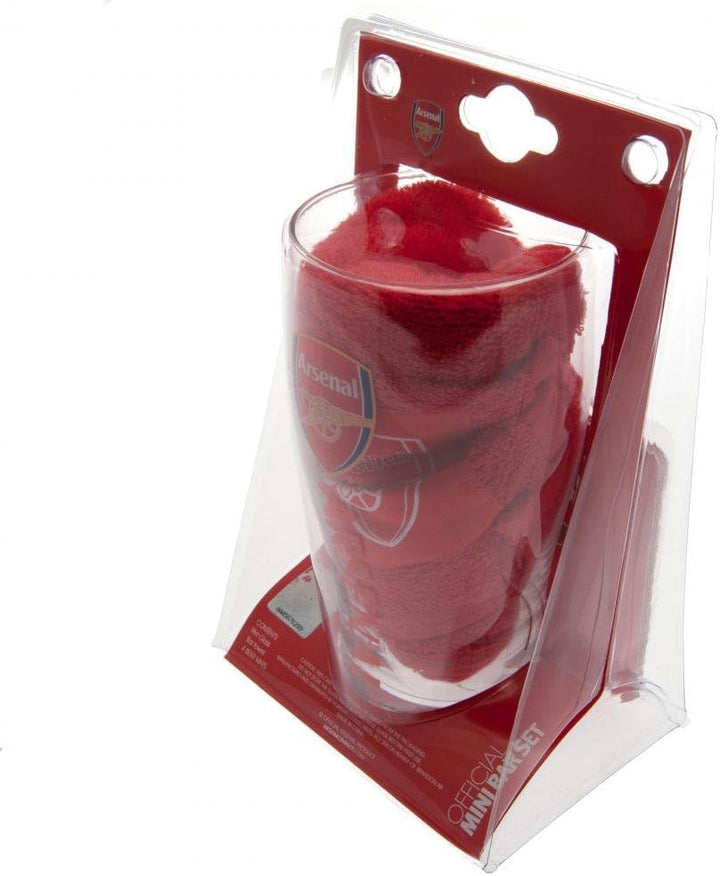 Arsenal FC Football Club Mini Bar Set Official Football Merchandise