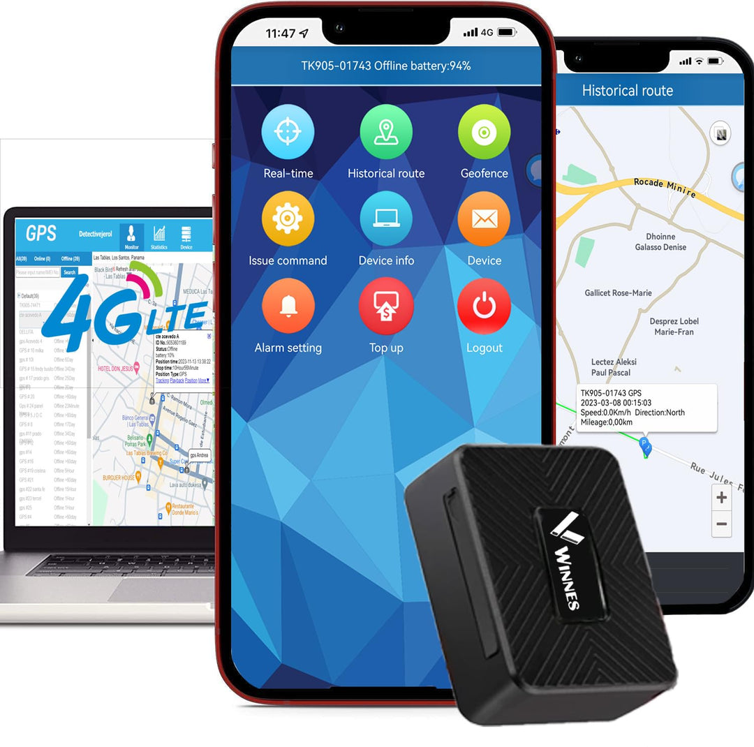 Micro 4G GPS Tracker Fahrzeug Tracker Echt-Zeit Tracking Mini GPS Locator Versteckter magnetischer W
