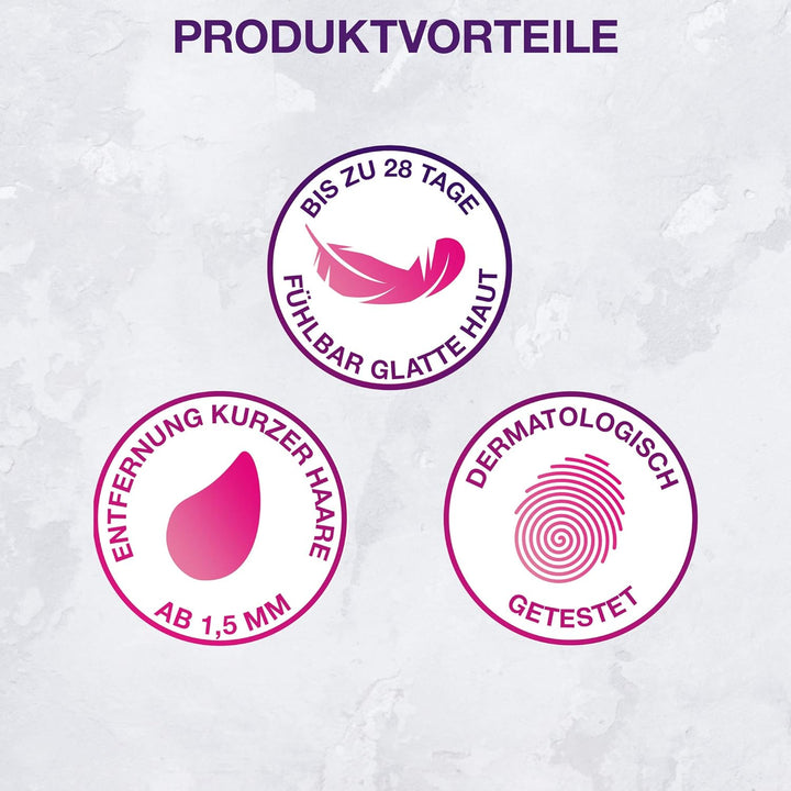 Veet Bikini Kaltwachsstreifen 16 Stück, 3er Pack (3 x 16 Stück)
