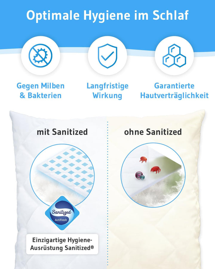 Third of Life Kissen 45x45 Verda, 100% nachhaltige und höhenverstellbare Kissenfüllung, kleines Sofa