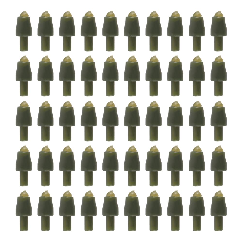 50PCS Schnell Ändern Stecker Ersatz Forquictik Ändern Wirbel Angeln Karpfen Zubehör