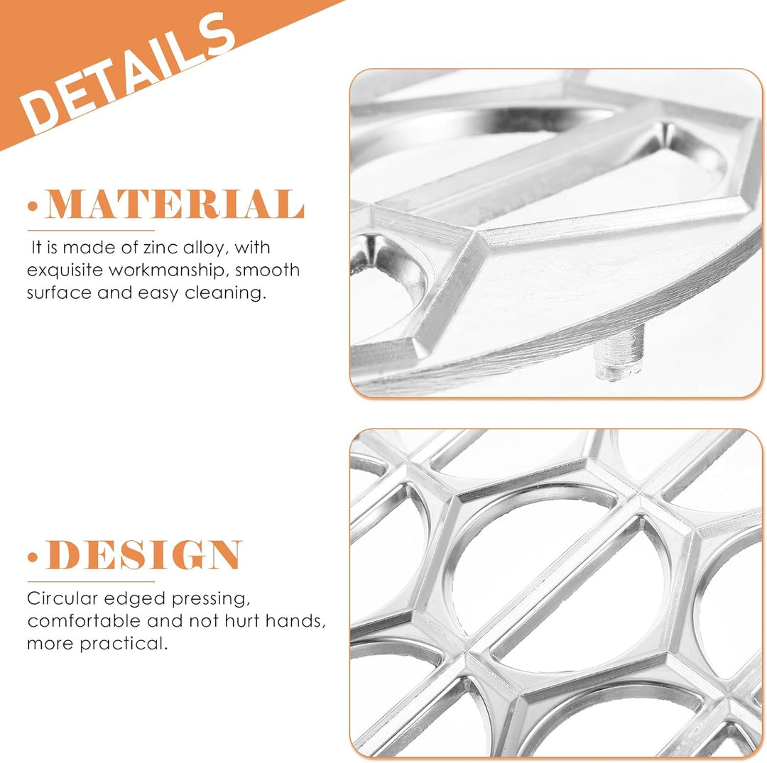 Housoutil Pierogi Press Russische Ravioli Maker Knödel: Pelmeni Maker Knödelpresse Teigpresser für R