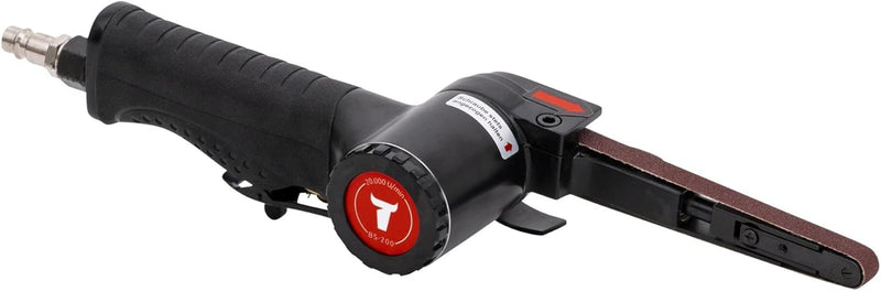 STIER Bandschleifer BS-200, Länge 305mm, 20.000U/Min, Schleifbandgrösse 330x10mm für das Arbeiten an