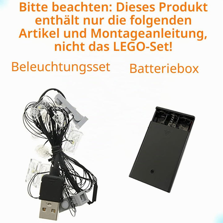 GEAMENT Verbesserte Version Licht-Set für New York City - Kompatibel mit Lego Architecture 21028 Bau