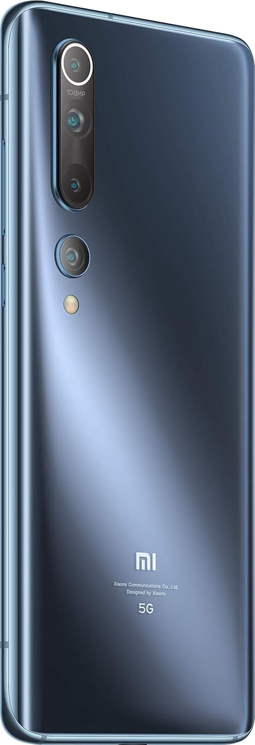 Xiaomi Mi 10 8GB+128GB Twilight Grey ohne Simlock, ohne Branding, Blau