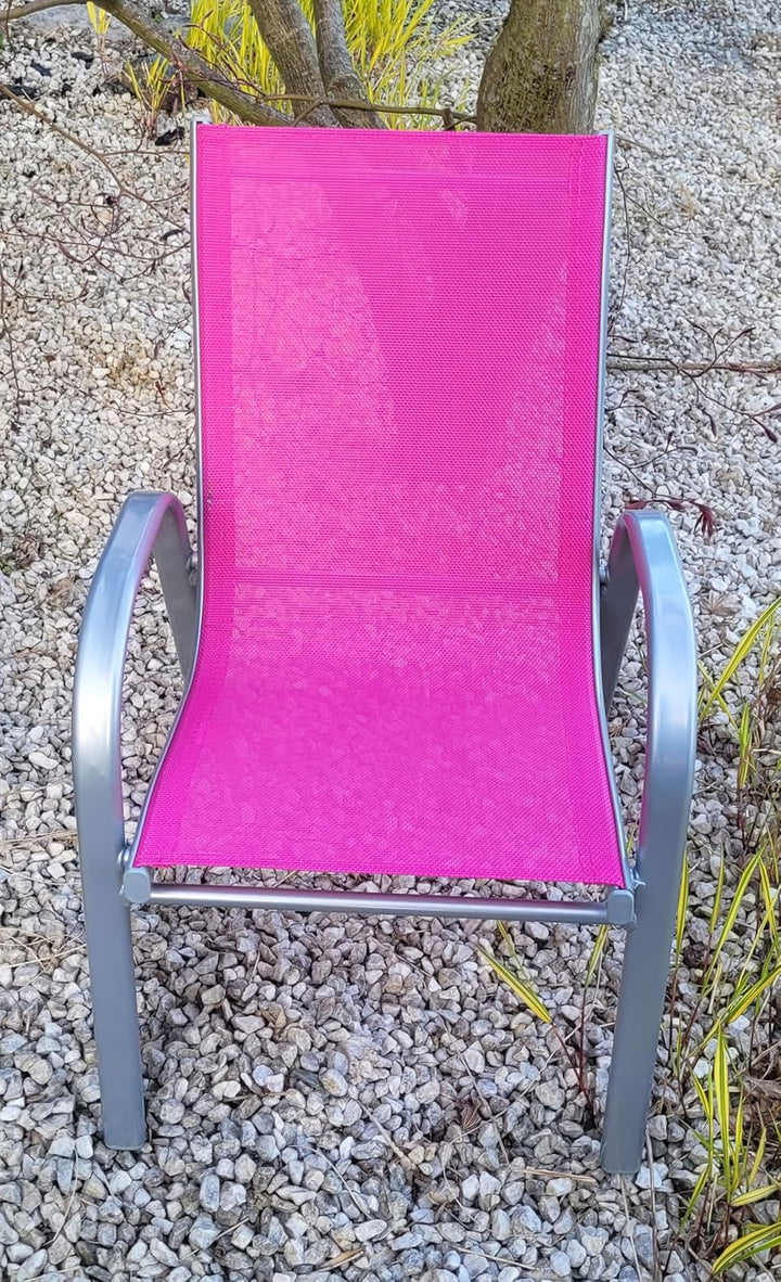 Hline Kinder Garten Sitzgruppe Tisch mit Stühlen Gartenstuhl Sessel (1 Tisch 3 Stühle Metall bunt),