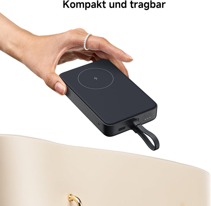Xiaomi 33W Magnetic Power Bank 10000mAh, ultraschnelles Aufladen, grosse Kapazität，sofortiges kabell