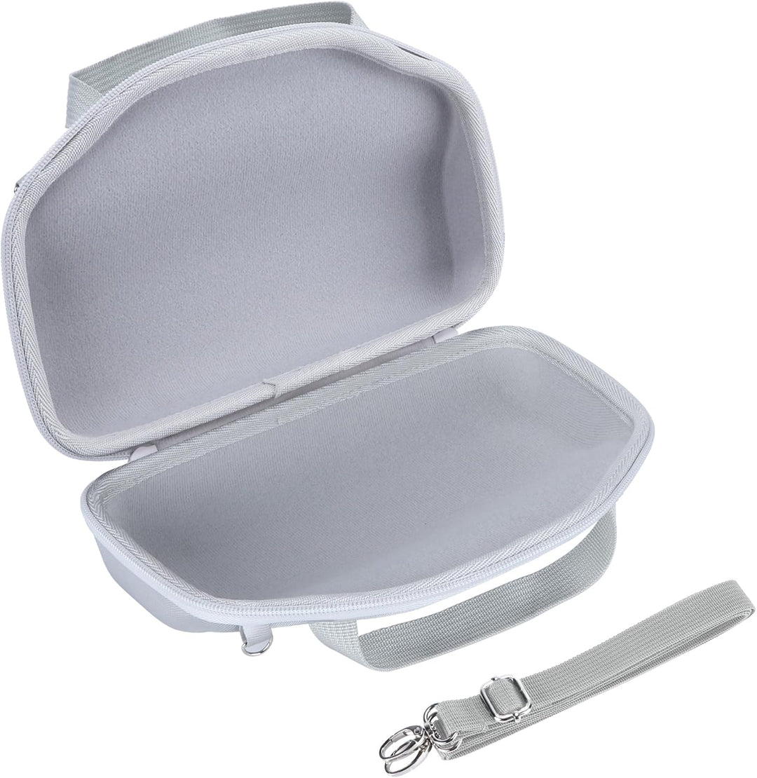 Lebakort Hart Schutz Hülle Etui Tasche für JBL Charge 6 Tragbarer Lautsprecher (Rosa+Mintgrün), Rosa