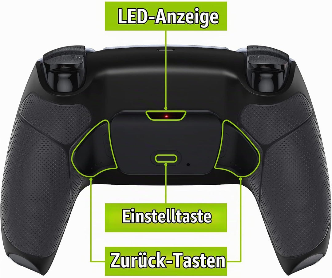 eXtremeRate Programmierbares Rise Remap Kit für ps5 Controller BDM-030/040, Remap Platine &amp; Rückseit