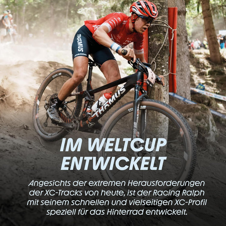 Schwalbe Racing Ralph Evo Faltreifen // 60-622 (29x2,35') Super Race Transp. Skin schwarz/transparen