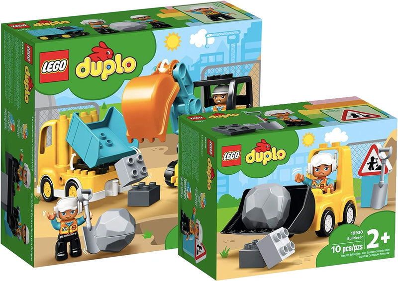 Lego Duplo - Set: 10931 Bagger und Laster + 10930 Radlader