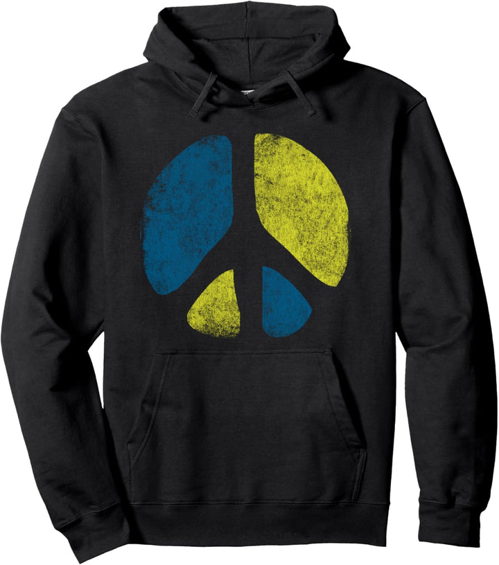 Peace Sign Pullover Hoodie