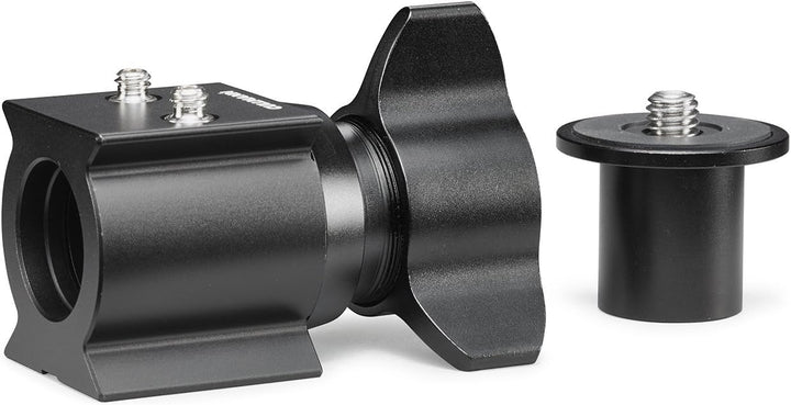Cullmann MUNDO MA522 Makroadapter für Stative mit Mittelsäulendurchmesser, 22 mm schwarz Zubehör sch
