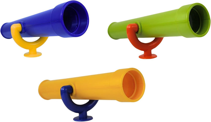 Gartenpirat Teleskop Blau Fernrohr für Kinder als Zubehör für Spielturm Spielhaus Kinder-Spielanlage