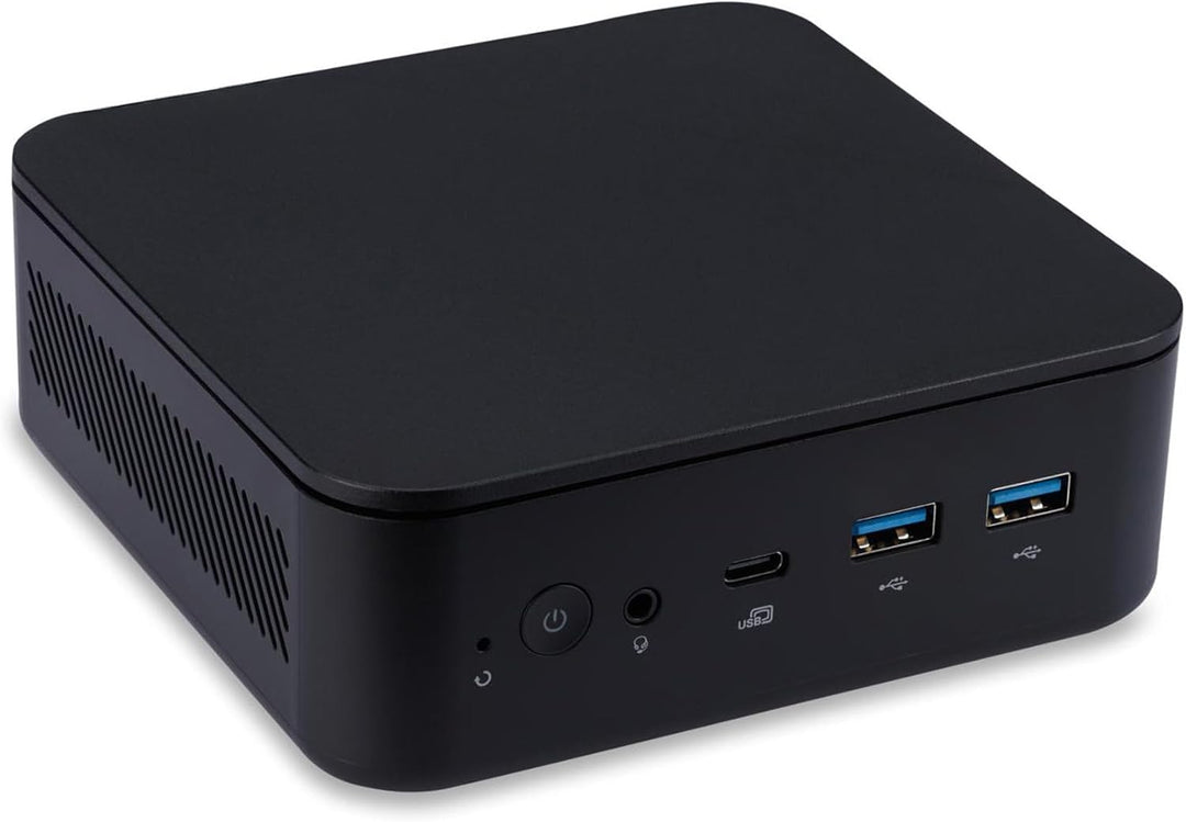 acer Mini PC | Veriton NUC | Schwarz | N100 | RAM: 32GB | SSD: 1TB | Windows 11 Pro | Sicherungsstic