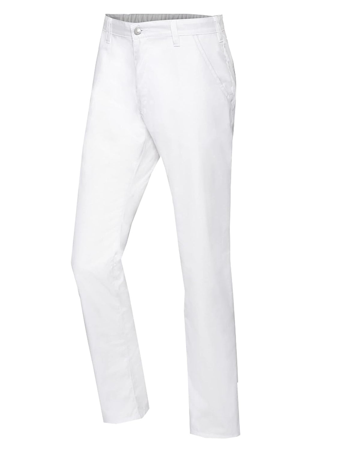 BP 1735-130-0021-54n Chinos für Männer, mit Taschen, 205,00 g/m² Reine Baumwolle, weiss, 54n, 54n