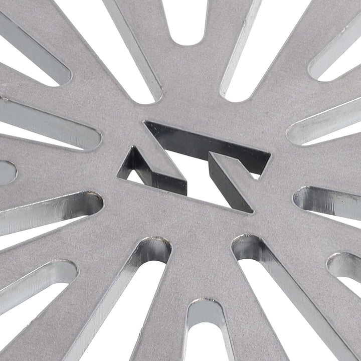 WELL GRILL Rundrost Ø 18 cm Feuerrost Kaminrost Ofenrost für viele Ofen, Kamine und Kaminöfen, Massi