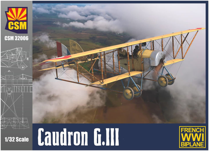 COPPER STATE MODELS - Flugzeugmodell Caudron G.III Csm32006 1/32. Modellbau Panzer Promo