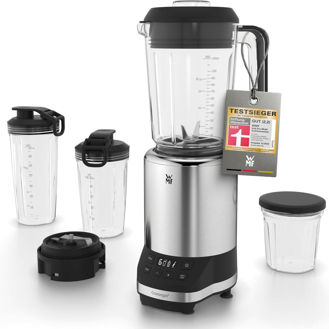WMF Kult Pro Multifunktionsmixer Hochleistungsmixer, 30.000 U/min, Smoothie Maker, Standmixer, Ice-C