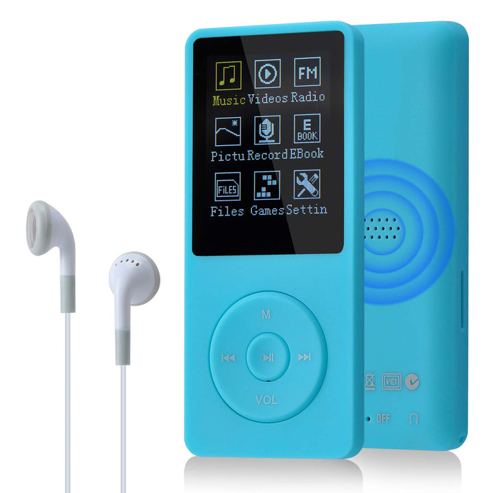 8GB Tragbare MP3 Musik Player, Support bis zu 64GB SD Speicherkarte, Lossless Sound HiFi MP3 Player,