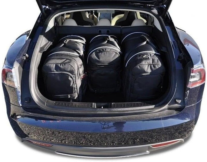 KJUST Dedizierte Reisetaschen 4 stk kompatibel mit TESLA MODEL S EV I 2012-2016
