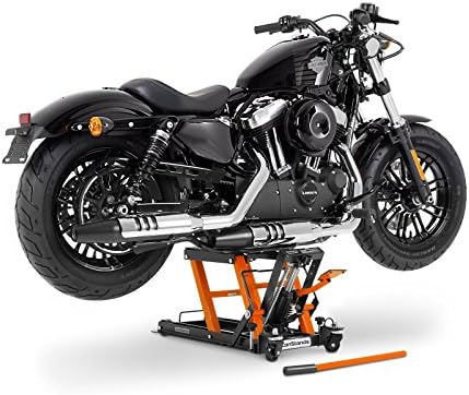 Hebebühne LO + Abdeckplane XXXL für Chopper/Custombike CB9958