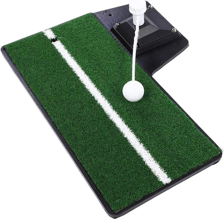 VGEBY Golf-Putting-Matte, Golfschwung-Trainingshilfe-Werkzeug Indoor-Golf-Übungs-Trainingsgerät