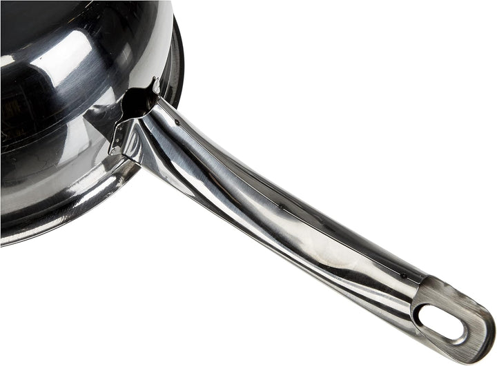 IBILI CAZO INOX 18% Prisma Con Mango MET.18 cm, Stainless Steel, Silber, 18 cm 18 cms, 18 cms