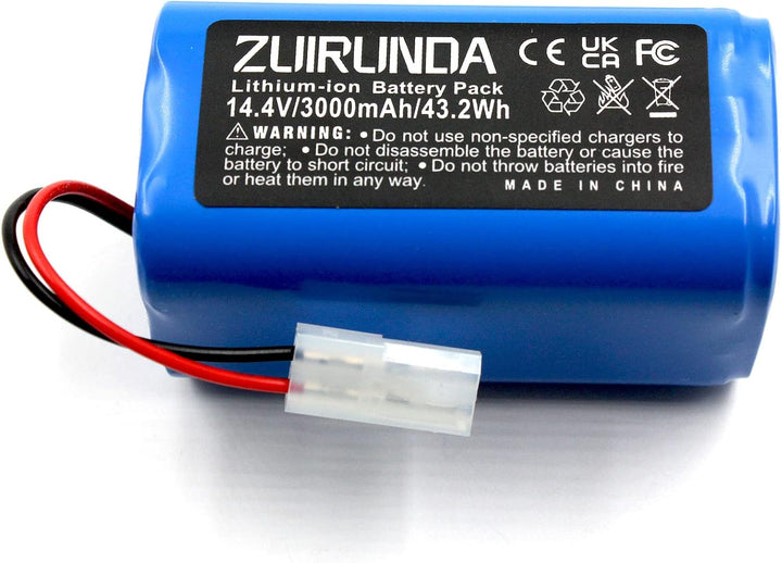14.4V 3000mAh Li-Ion Ersatzakku für Xiaomi G1 MI Robot, MI-G1 Home Cleaner Heimroboter