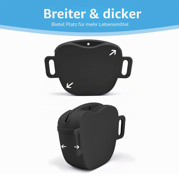 AUDWUD Upgraded Version von Silikon Leckerbissen Tasche,festere Abdichtung zu verhindern,DASS Lebens