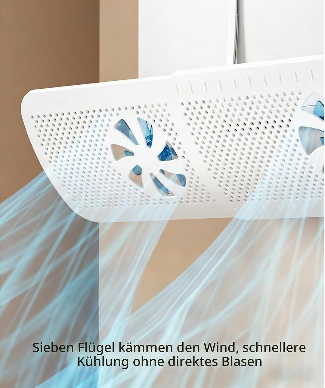 Universal Klimaanlage Windabweiser, 52-86cm Verstellbar, Anti-Direktluft Blase, Werkzeuglose Montage
