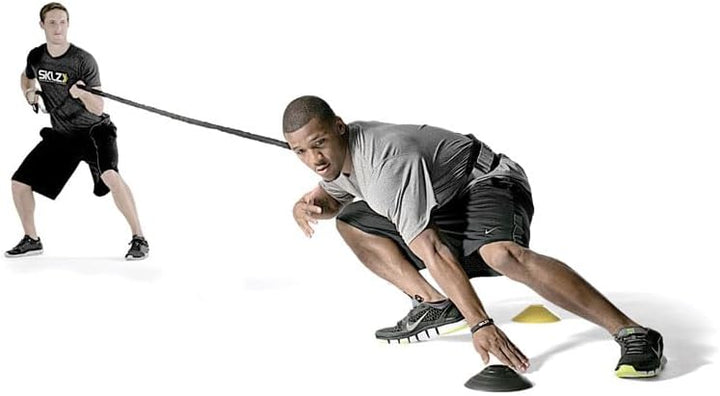 SKLZ SAQ-VPRB01-02 Widerstandsband Expander Widerstandstrainer Recoil 360 Black Einheitsgrösse, Einh