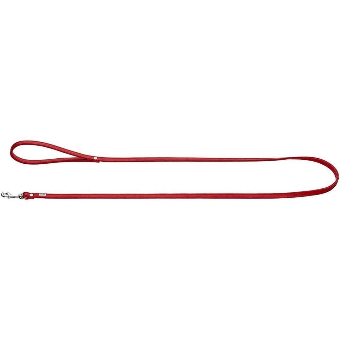 HUNTER Nappaleder PETIT Führleine für kleine Hunde, Leder, Nappaleder, weich, Handschlaufe, Breite 0