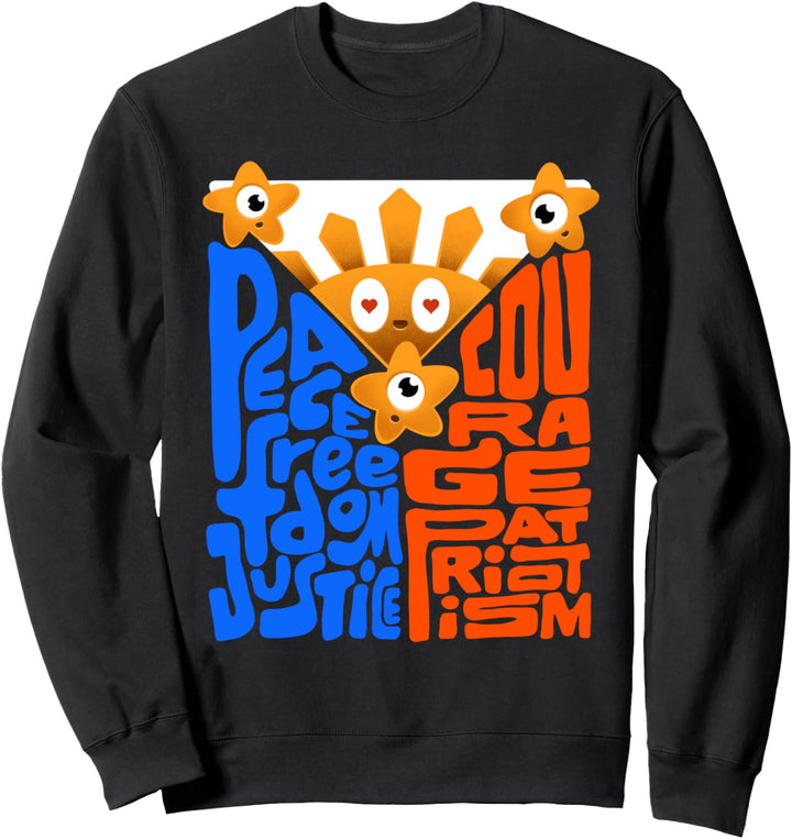 Flag Philippines Pinoy Pride Pilipino Heritage Love Sweatshirt